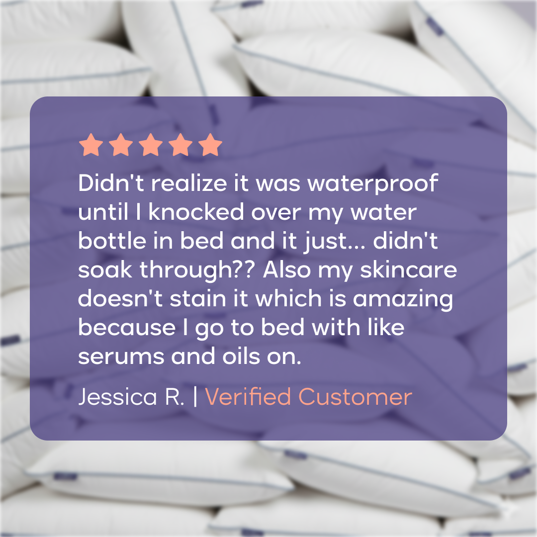 Waterproof & Stain-Resistant Hotel Pillow