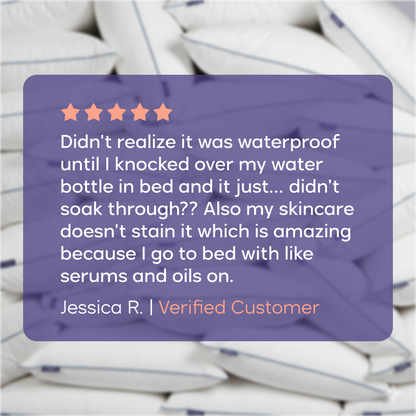 Waterproof & Stain-Resistant Hotel Pillow