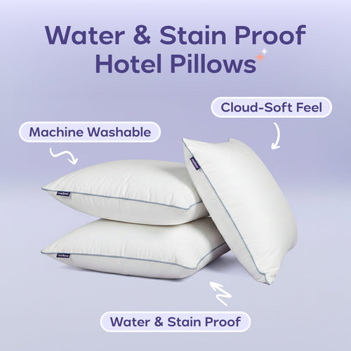 Waterproof & Stain-Resistant Hotel Pillow